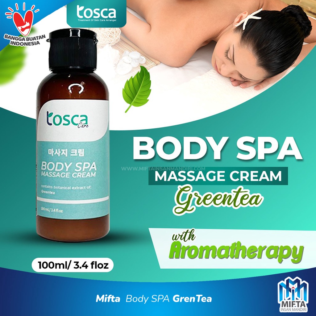 BODY SPA MASSAGE TOSCA / CREAM MASSAGE AROMA THERAPIE / KRIM PIJAT