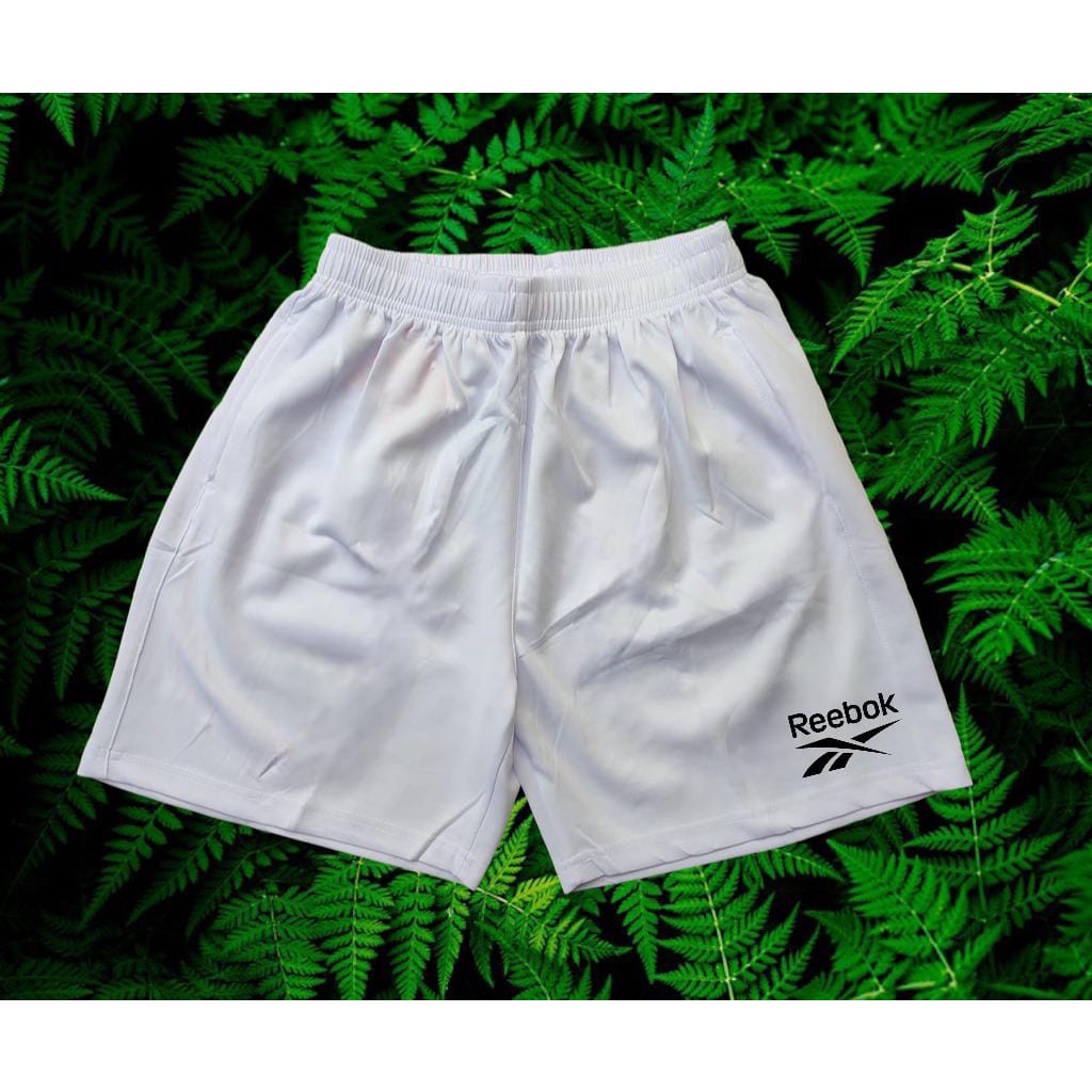 Celana pendek kolor buat olahraga Logo