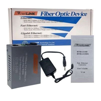 Netlink Fiber Optic Device HTB Sepasang A & B
