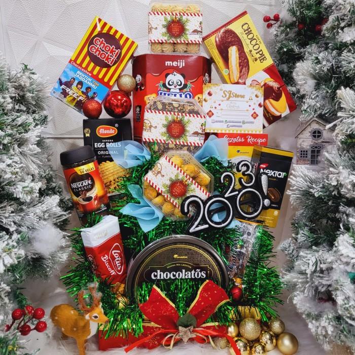 

Paket Dekorasi Hampers Natal Christmas Parcel Hadiah Kue Kering 309 079