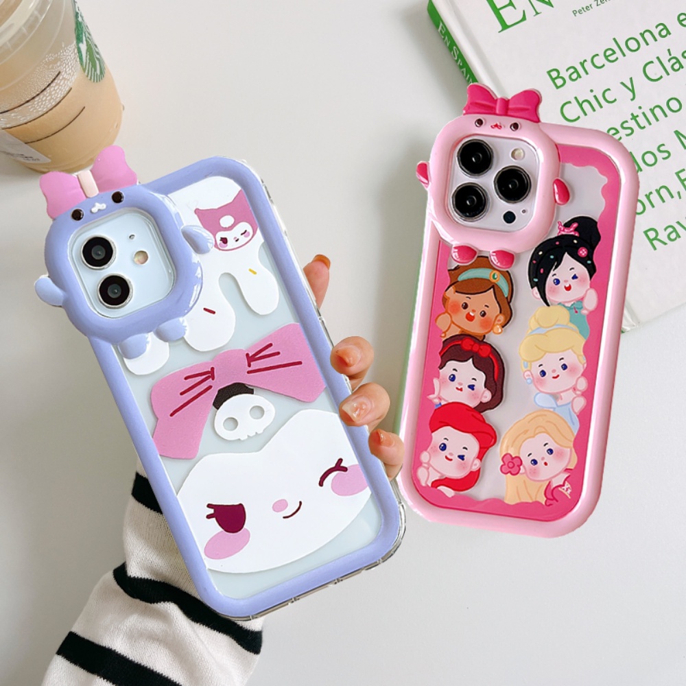 Casing TPU Redmi Note 11 Pro Note 11S 10C 10A 9C 9A 10 9T 9 Note 10 5G 10s 9s 8 Poco X3 NFC M3 Motif Kartun Monster