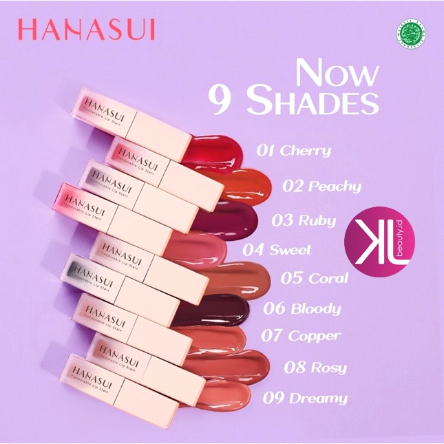 Hanasui Tintdorable Lip Stain Lip Tint