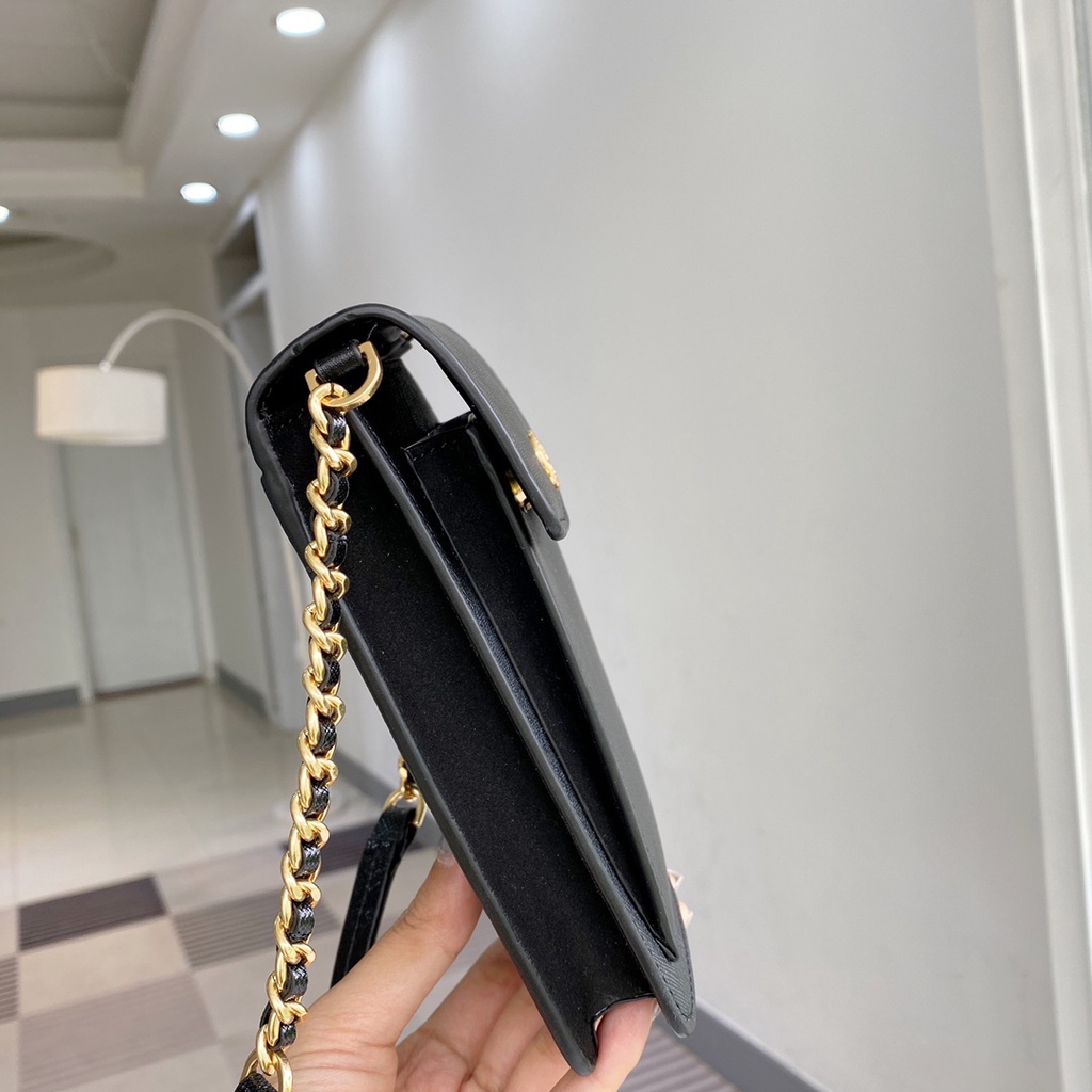 [Instant/Same Day]TB 74852 new mini cowhide mobile bag shoulder bag messenger bag chain bag  sjb