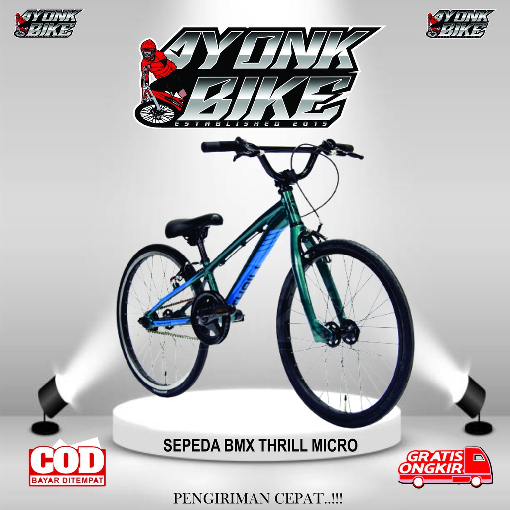 Sepeda 20 BMX Thrill Fiery Micro