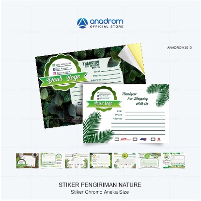 

Stiker Pengiriman | Tema Nature | Anadrom 3010