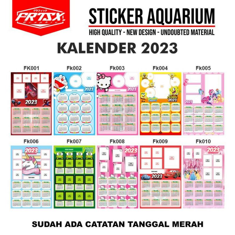 kalender 2023 Custom | Kalender Foto 2023 | Kalender kastem | Kalender custom