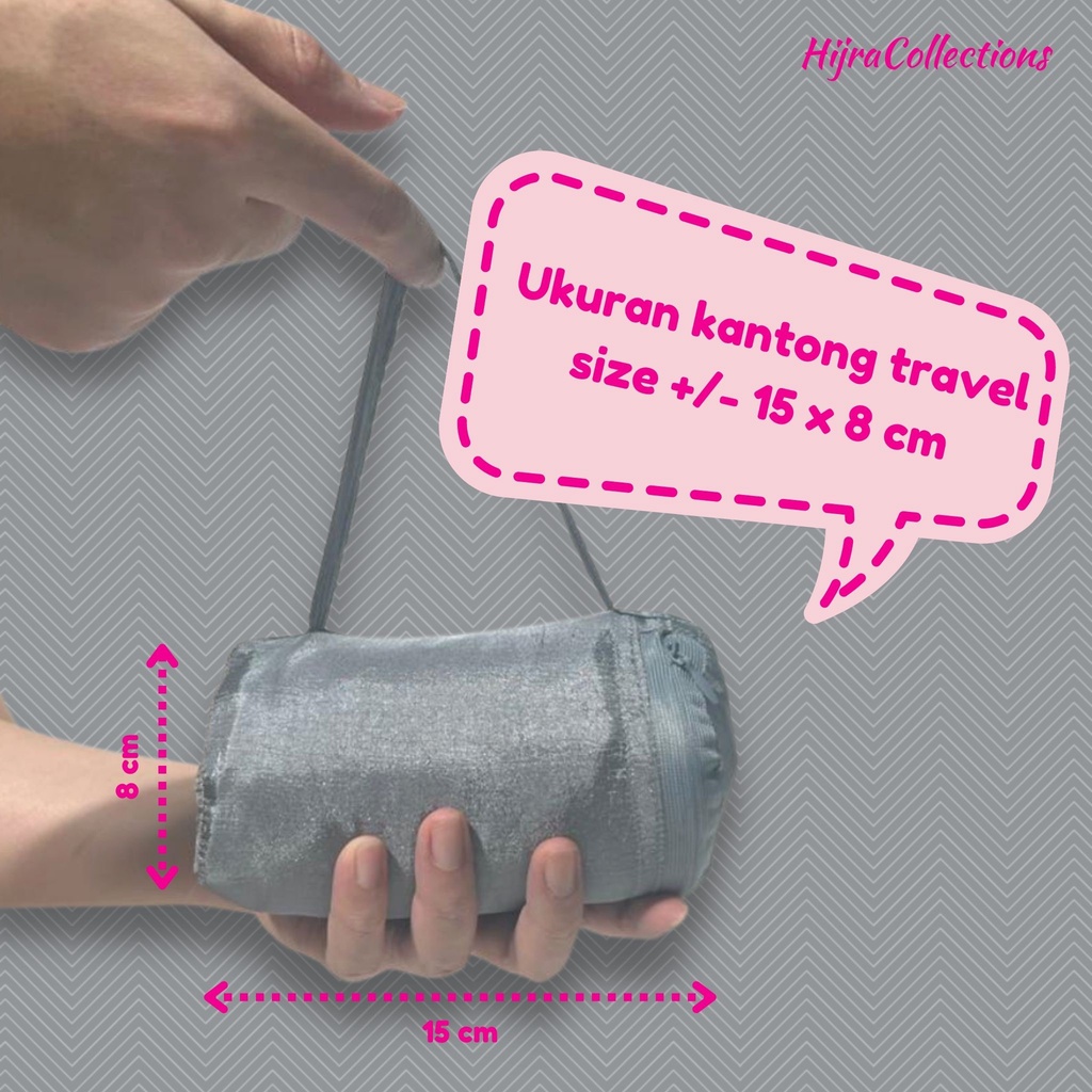 Mukena Travel Terusan 2in1 Parasut