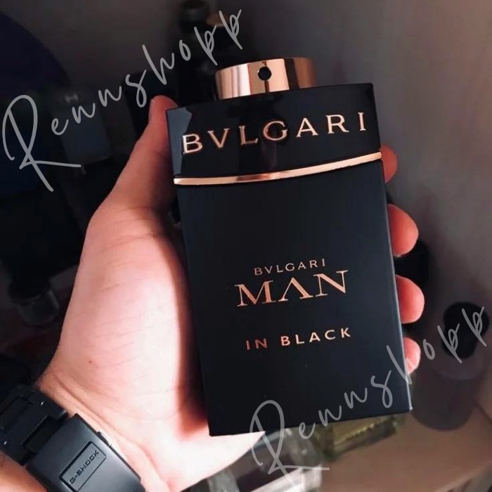 Parfum Bvlgari Man In Black Grade Ori Pria Asli
