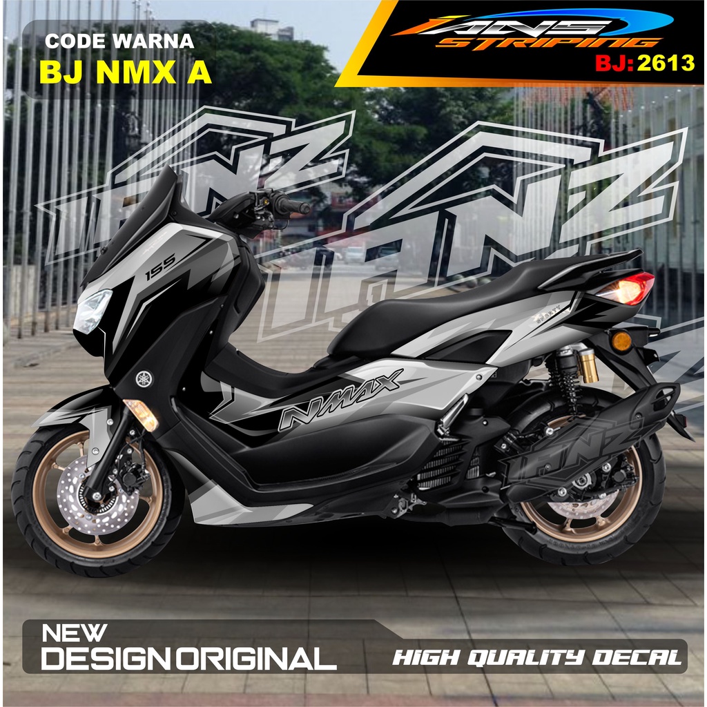 DECAL STICKER NMAX FULL BODY DESAIN ELEGANT / STICKER VARIASI ALL NEW NMAX TERBARU  / STICKER NMAX OLD