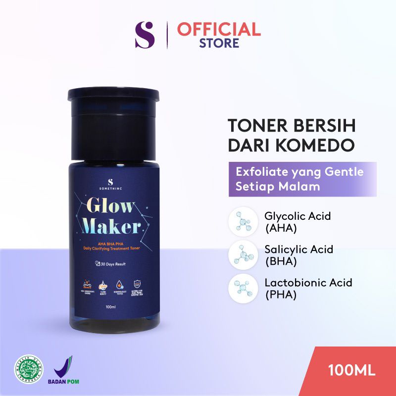 FREE ASTAXANTHINE FULL SIZE (GOSEND/COD) SOMETHINC GLOW MAKER AHA BHA PHA DAILY CLARIFYING TREATMENT TONER GRATIS 3% Astaxanthin + Chlorelina Serum - SERUM ANTI KERUTAN DAN MATA PANDA