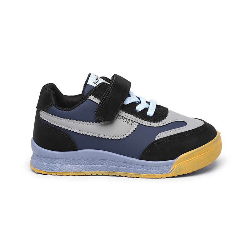 [GROSIR][COD] SEVEN_DAY SEPATU SNEAKERS ANAK-ANAK UNTUK USIA 3-9 TAHUN WM2307 NAVY