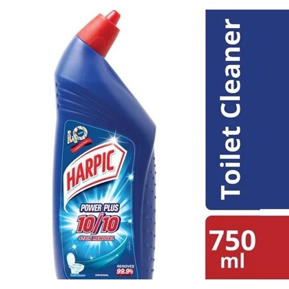 PEMBERSIH TOILET KERAK HARPIC 750 ML BESAR TOILET CLEANER POWER PLUS 10X