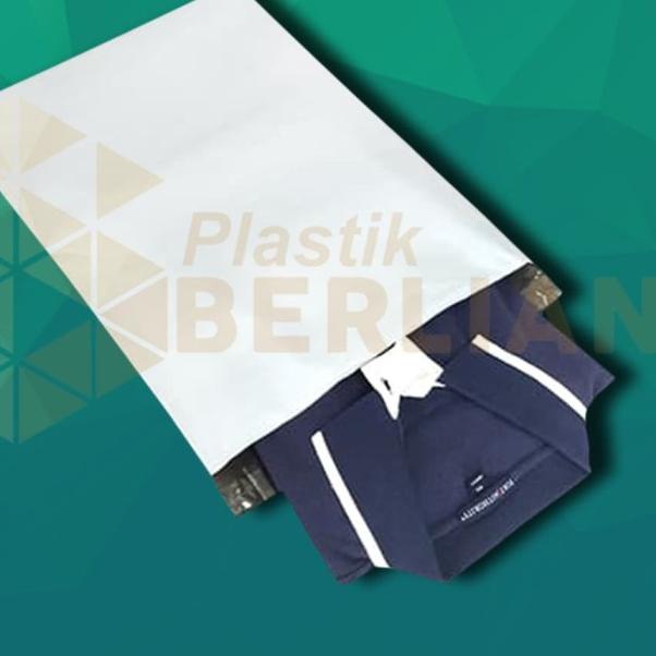

Plastik Amplop Packaging Polymailer Polybag 35x45 isi 100 White
