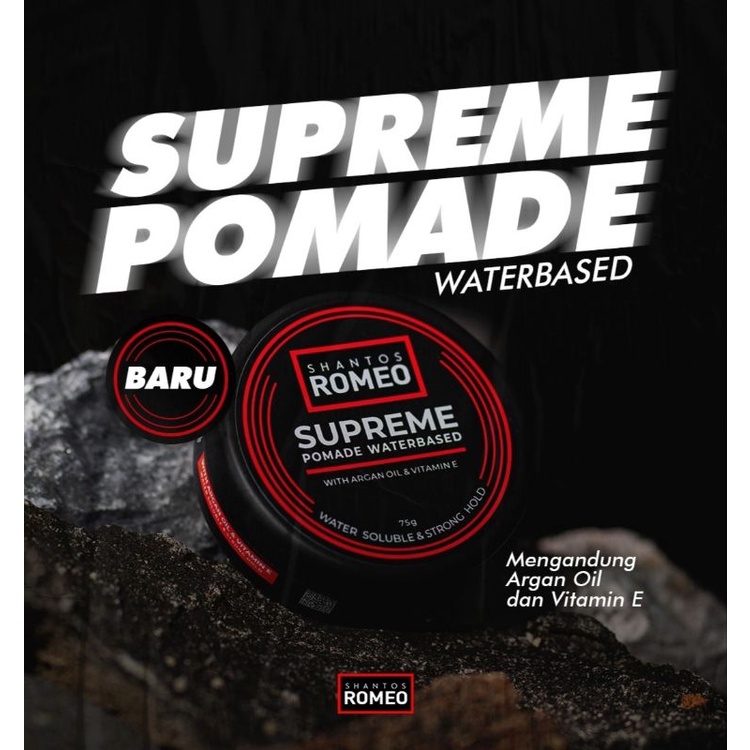 SR POMADE WATTER BASED SUPREME STONG HOLD 75GR