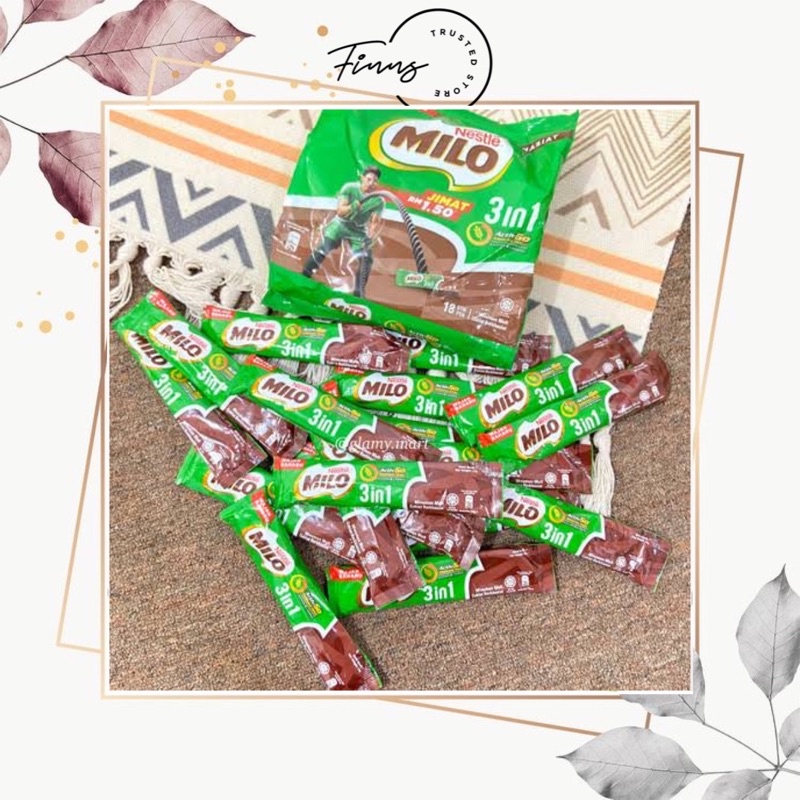 

❣️FINNS❣️Milo Susu Bubuk 3in1 Import Malaysia [SACHET]