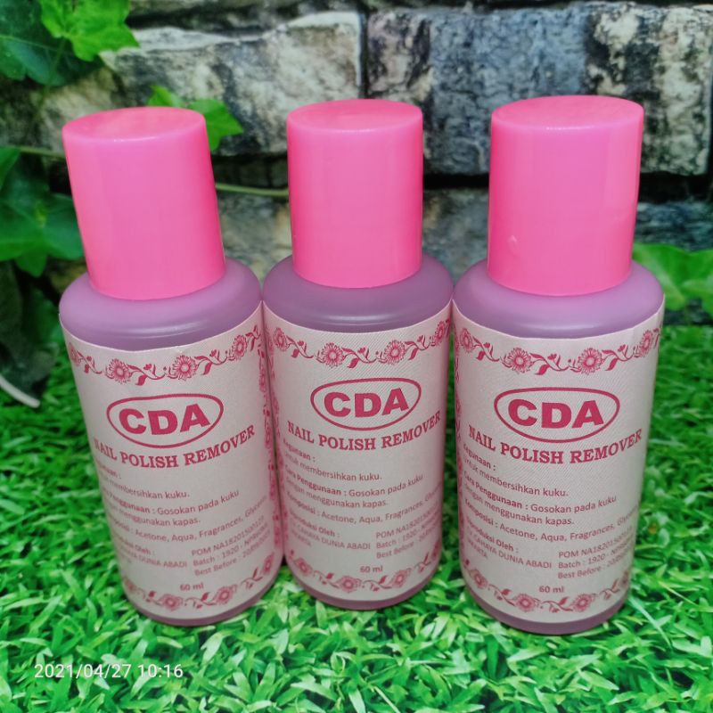 CDA Aeston Nail Polish Remover-Bpom 60ml