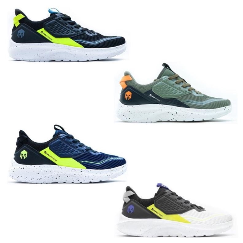 Sepatu Running Mills Evander Black Original