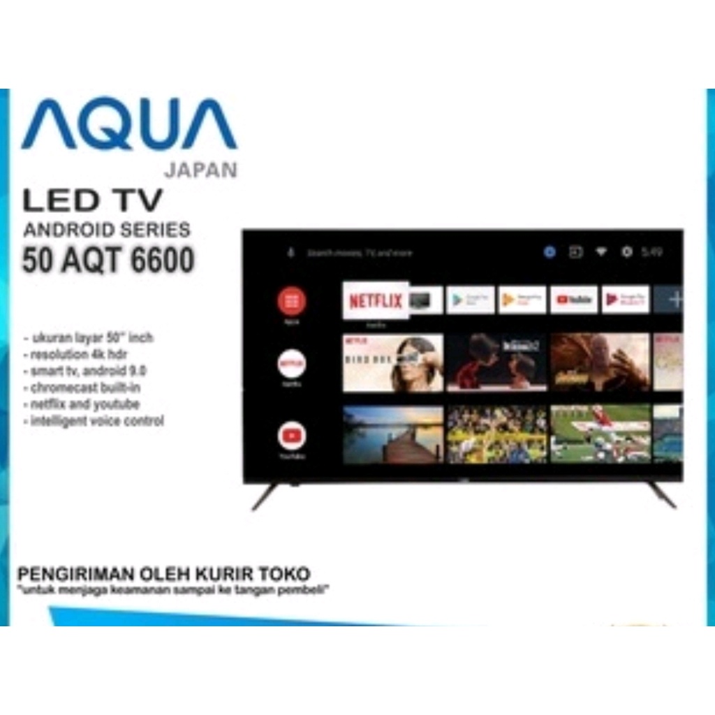 TV LED AQUA 50 INCH TYPE 50 AQT 6600