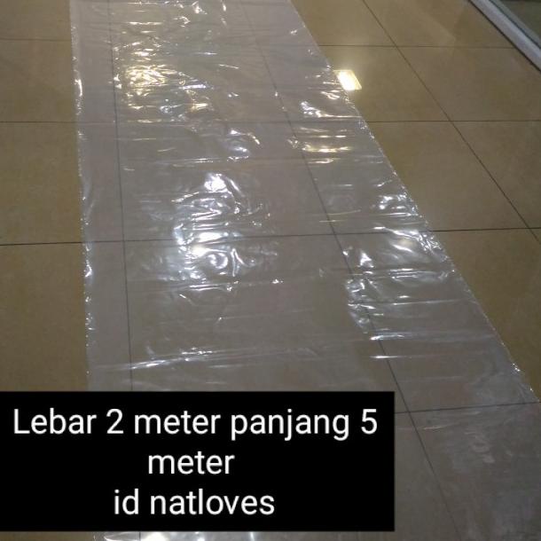 

plastik bening besar 2 meter x 5 meter - 2 m x 5 m