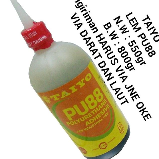 

TAIYO Lem PU88 Polyurethane Adhesive - Untuk Kayu