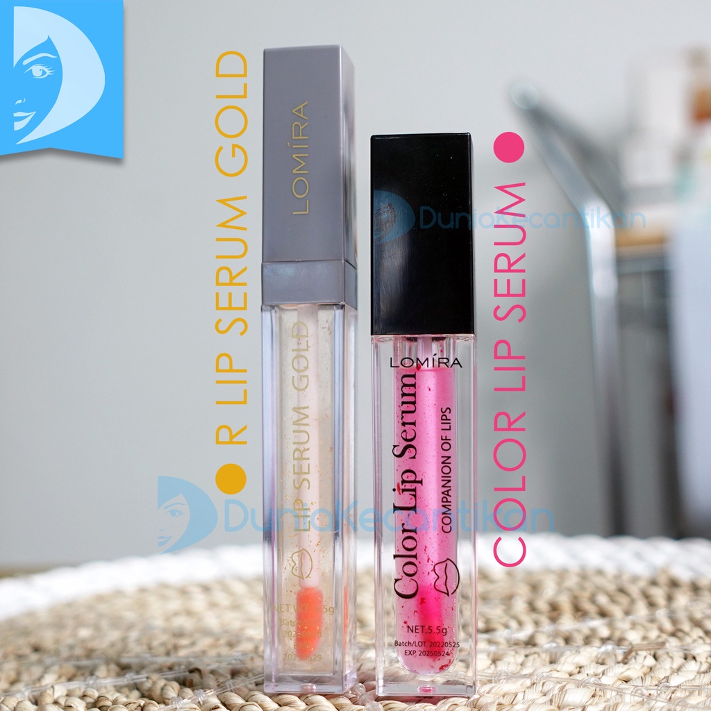 LOMIRA Color Lip Serum Gold / Original BPOM - Companion of Lips - Serum Bibir Warna / Colour Lippie Serum