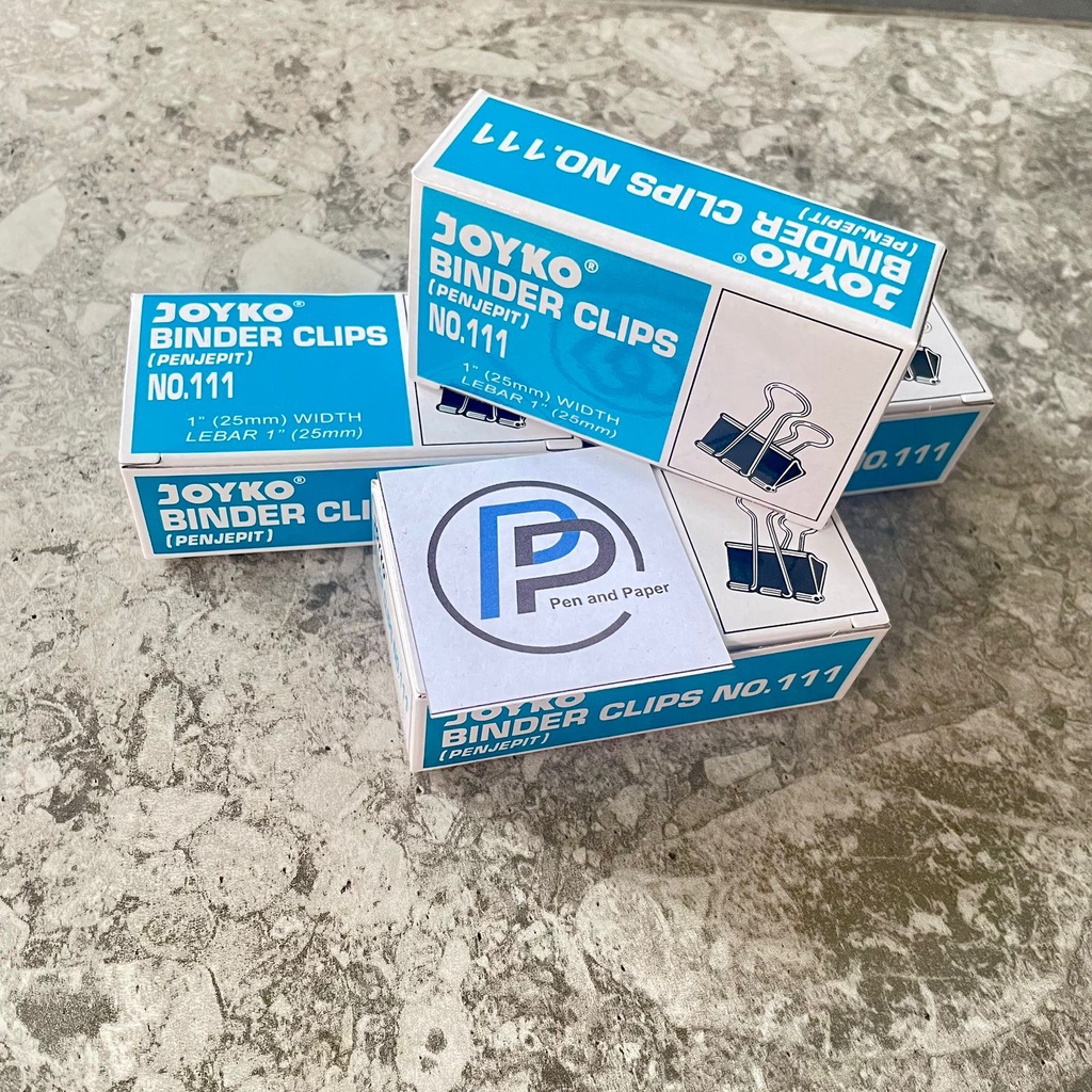 

Klip Clip Binder Joyko No 111 1 Pack