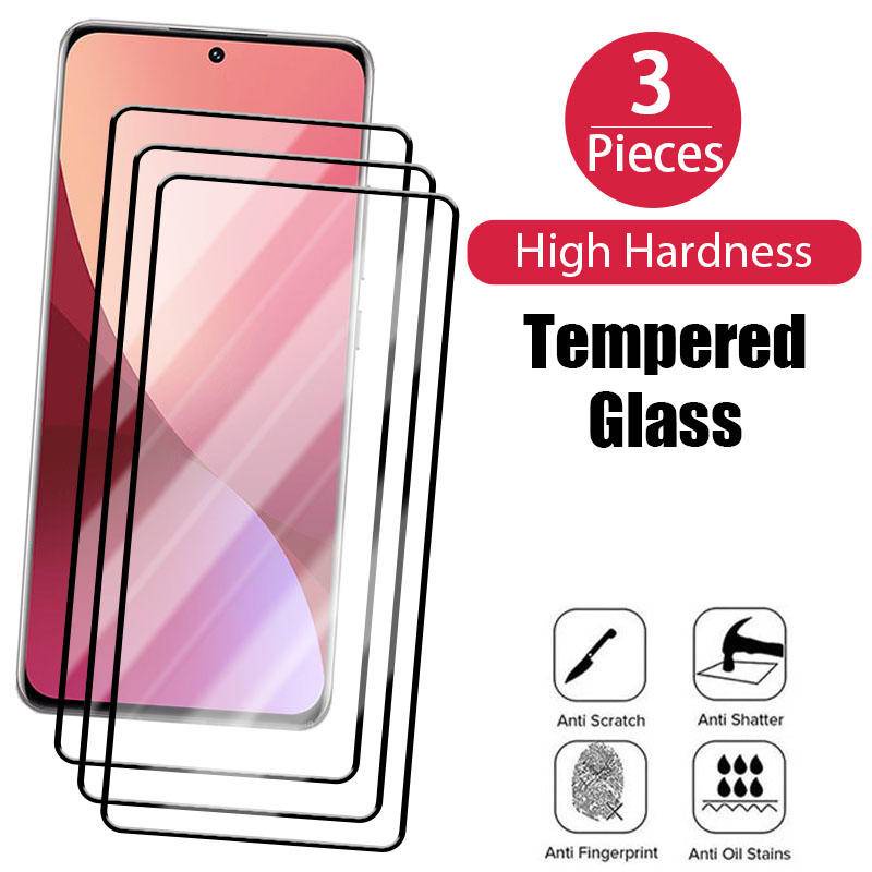 3pcs Pelindung Layar Tempered Glass Untuk Samsung Galaxy A03 A11 A12 A13 A21 A21s A22 A23 A31 A32 A42 A52s 5G A21 A41 A50 A71 A52 A70