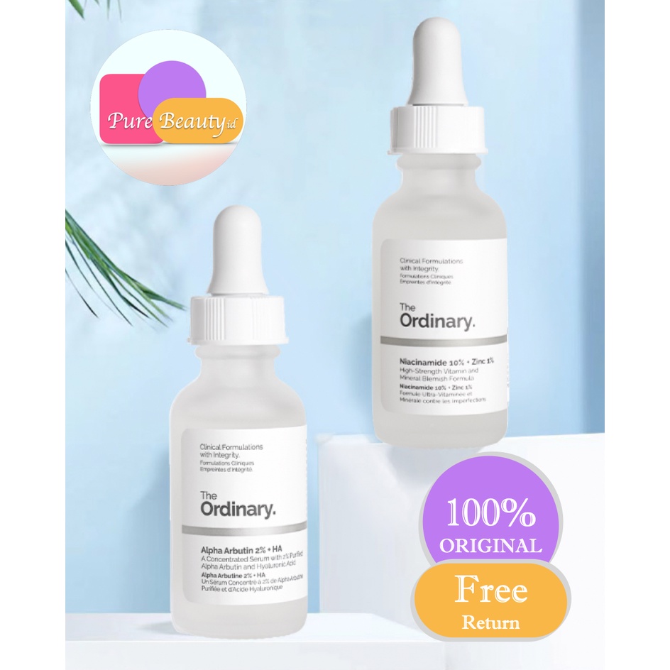 THE ORDINARY Niacinamide 10% + Zinc 1% Alpha Arbuti  ❤ 100% Original ❤