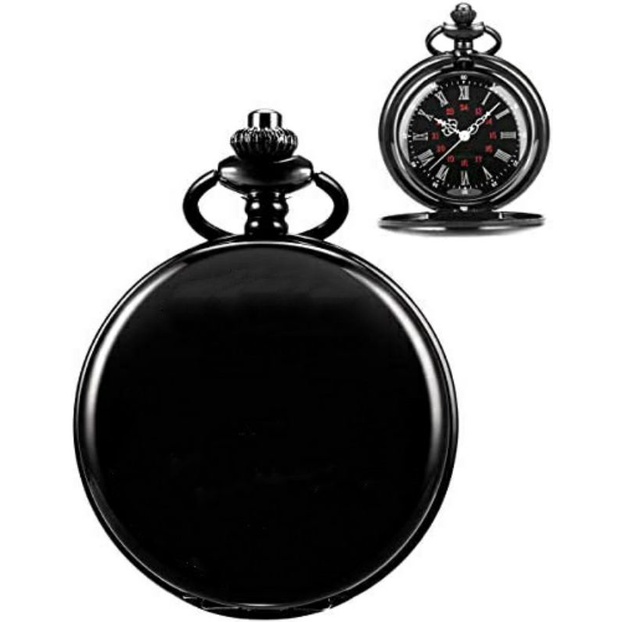 pocket watch Jam Tangan Saku  Badan Polos Polos free box dan Baterai Cadangan