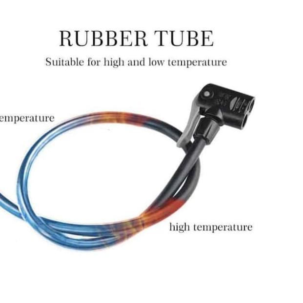 Pompa Ban Sepeda Rockbros Aluminium 120 Psi Portable Ringan