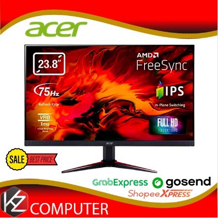 Acer Nitro VG0 VG240Y FREESYNC IPS LED Monitor 24&quot; FHD 1ms 75Hz HDMI