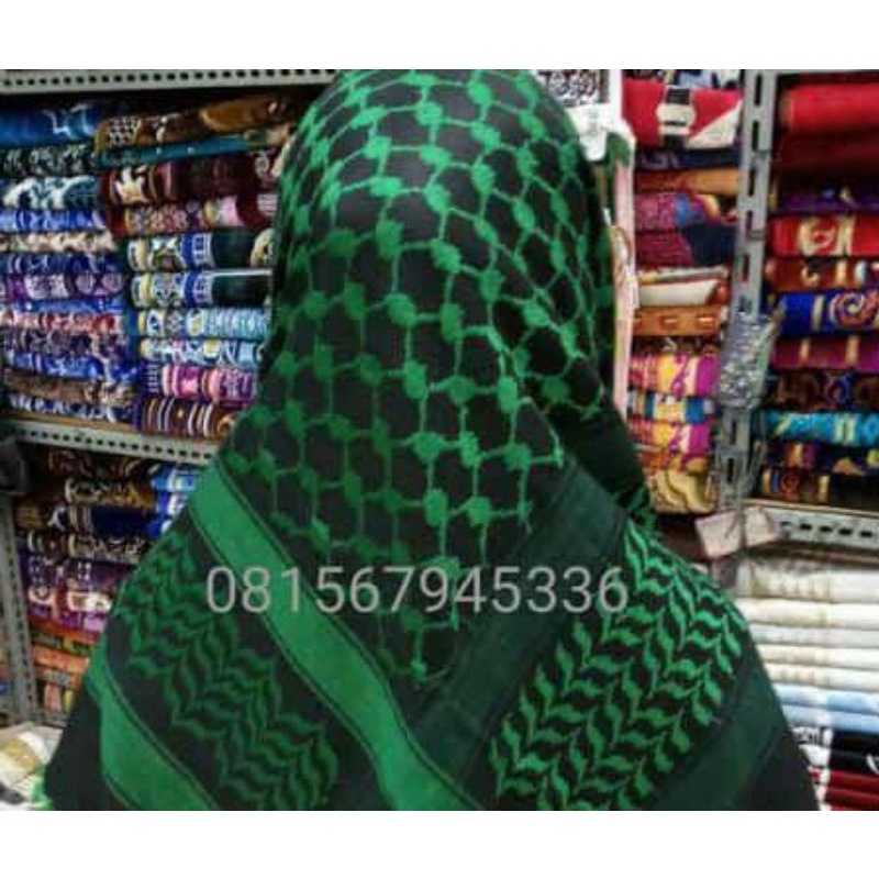 sorban palestina hijab syall jilbab kerudung hijrah pria wanita