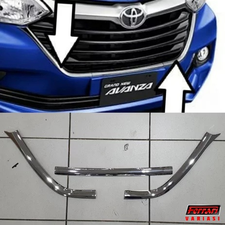 List side samping grill mobil Avanza 2016 ferrari variasi