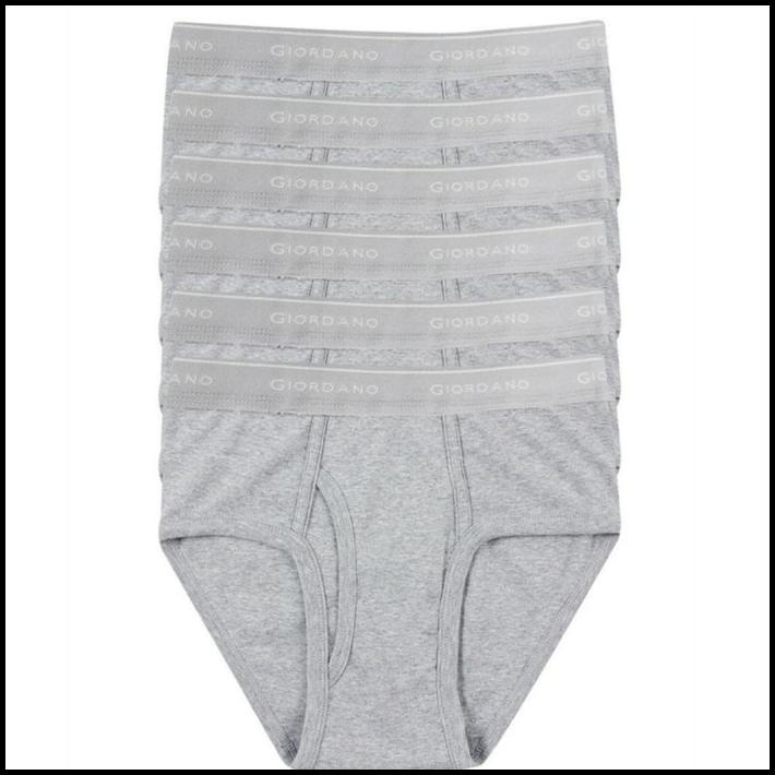 Promo Celana Dalam Pria Giordano Grey Isi 6