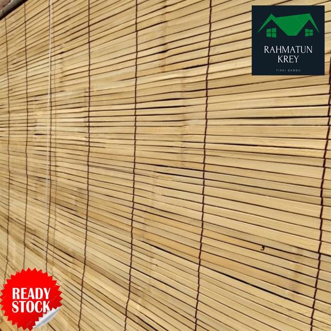 PROMO tirai ati bambu ukuran 2x3