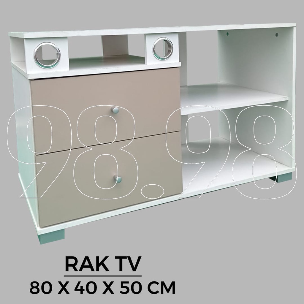 TV Cabinet Cantik Topas - Rak TV Murah Minimalis - Rak TV Medan