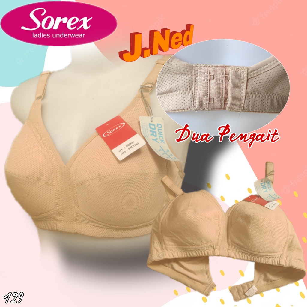 J129 - BRA SOREX TANPA KAWAT  BH/BRA JUMBO SOREX 02004 CUP BESAR