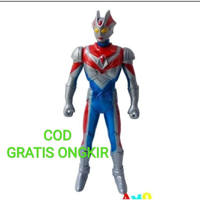 Kado Anak Cowok Mainan Anak Robot Ultraman Ultramen Besar Murah Ada Lampu Bisa Nyala Bersuara Kaki G