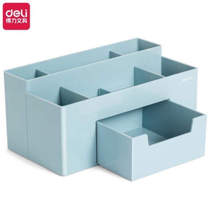 

Deli Desk Organizer / Rak Pulpen Kosmetik Serbaguna 7 Tempat 891X