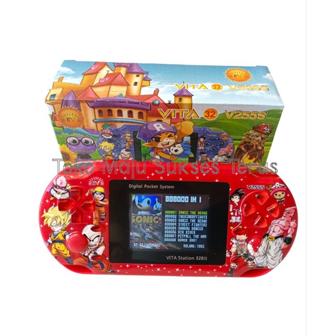 NEW PVP Sega Game Anak Portable Layar Lebar Termurah