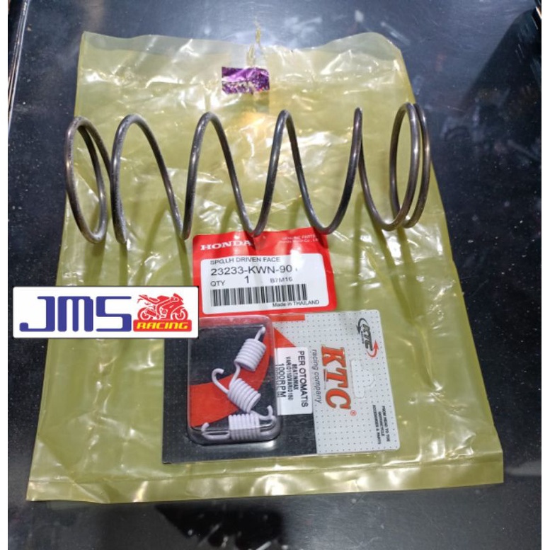 per cvt pcx thailand ori plus per ganda sentrik ktc racing 1000/1500/2000 rpm nmax aerox mio m3 xeon lexi vario125/150 pcx 150 beat Vario 125/150 freego Scoopy Genio Mio M3 soulgt 125