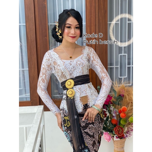 kebaya payet mutiara