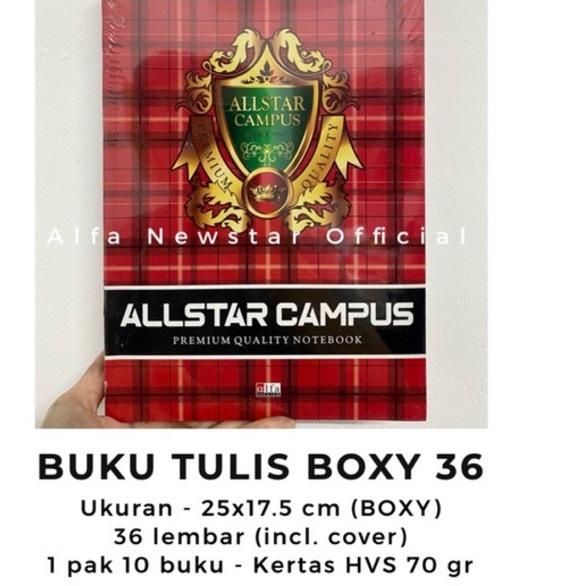 

㍿ Buku Tulis BM Boxy 36 Allstar Campus Alfa ㅴ