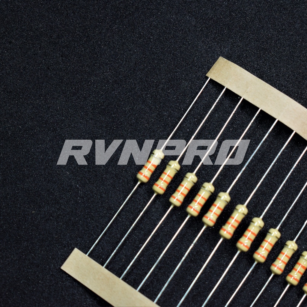 Resistor 33 Kilo Ohm 1/2 Watt 5% kualitas Taiwan