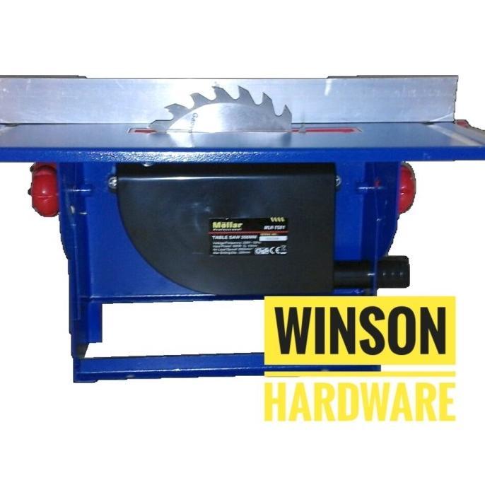 Table Saw 8" (200Mm) Mollar / Mesin Gergaji Meja / Mesin Potong Kayu Storsilfia