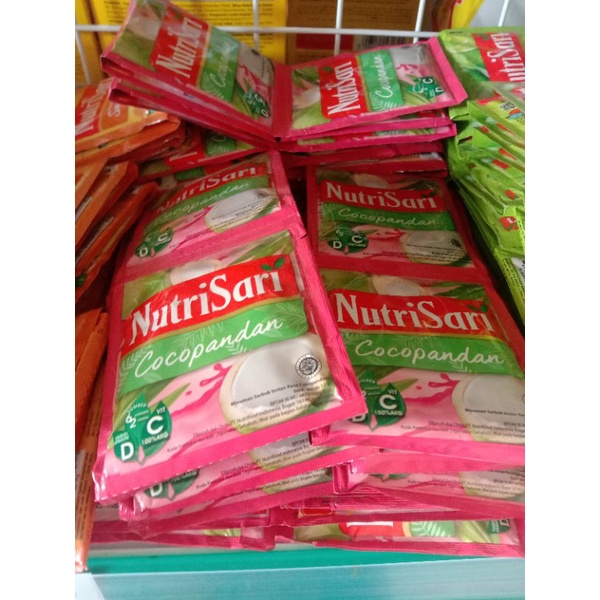 Minuman Sachet Nutrisari / Nutrisari Renceng / Varian Rasa Sesuai Stok Ready