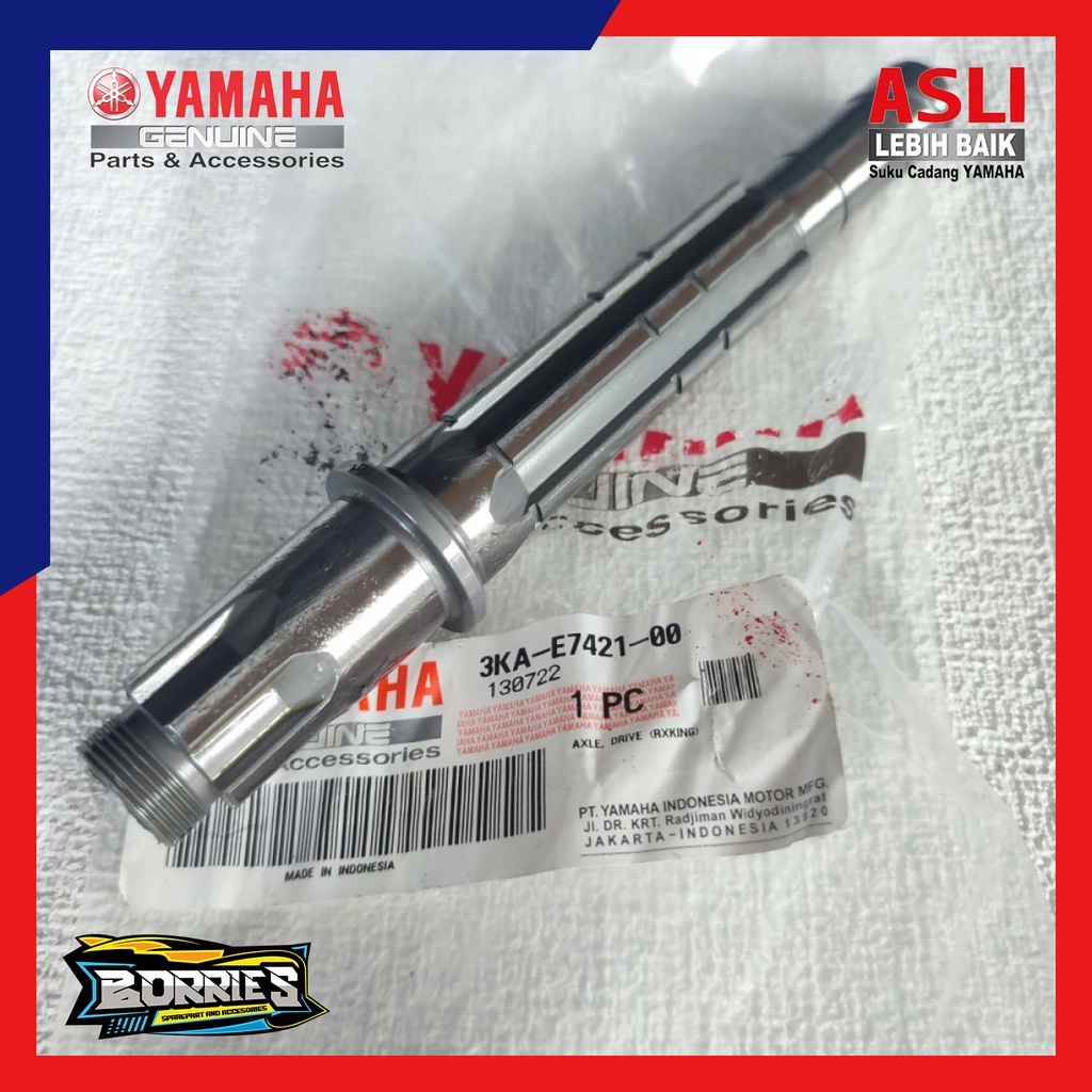 Axle drive as ger gear rasio depan rxking rx king rxk rx k 3ka-e7421-00 ori original yamaha ygp asli