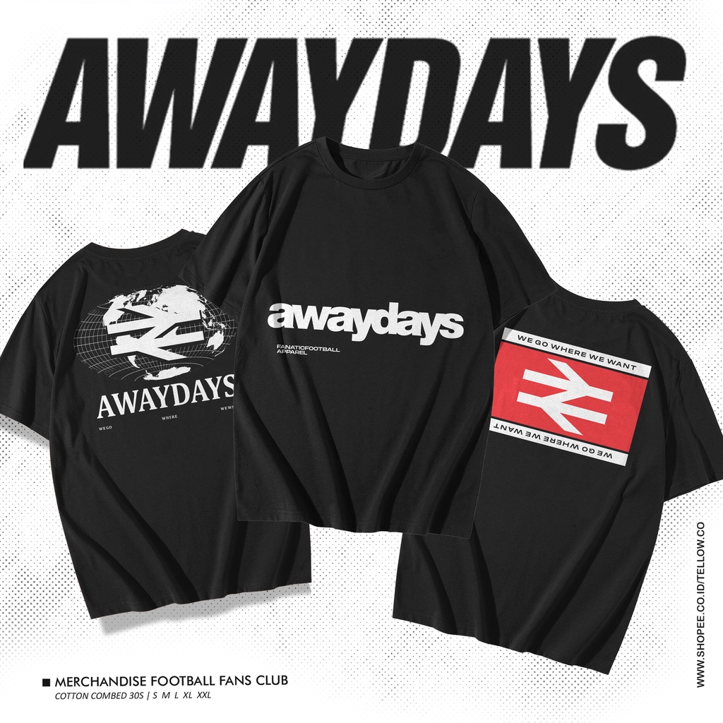 Kaos Suporter Bola - Awaydays Casual Football