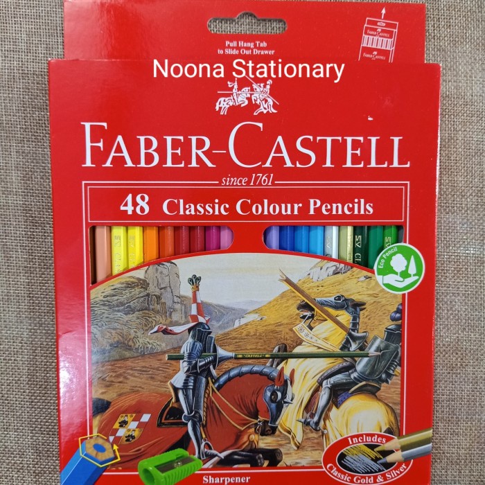 

[COD] Pensil Warna Faber Castell Classic 48 Panjang