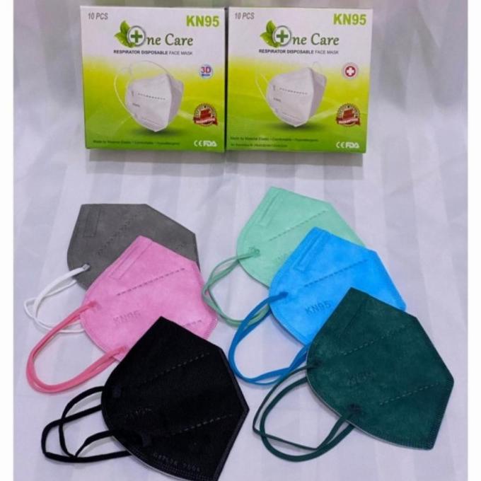 Masker Kn95 5ply Earloop 3D mask KN95 NeCare t-bismillahstore0 dijamin